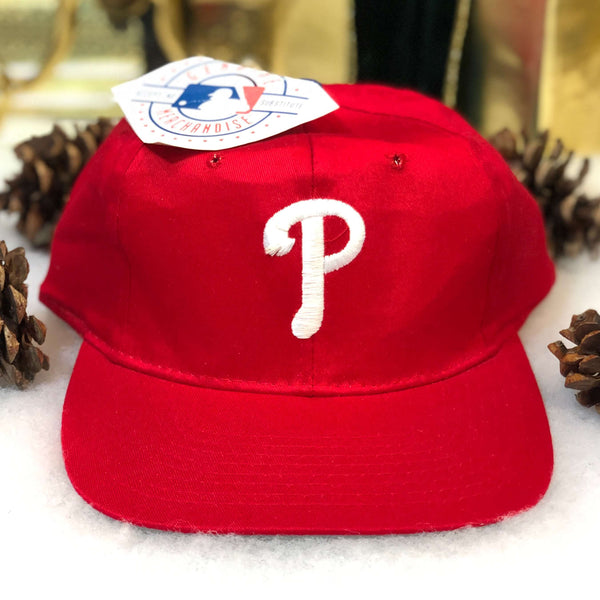 Vintage Deadstock NWT MLB Philadelphia Phillies Signatures Twill Snapback Hat
