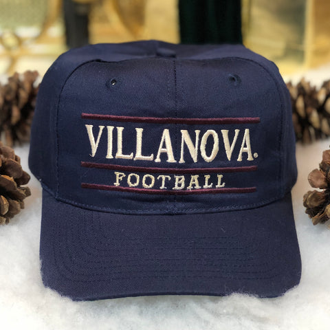 Vintage NCAA Villanova Wildcats Football The Game Split Bar Twill Snapback Hat