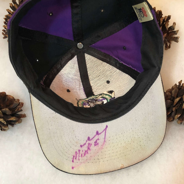 Vintage IHL Minnesota Moose Pinwheel Twill Snapback Hat