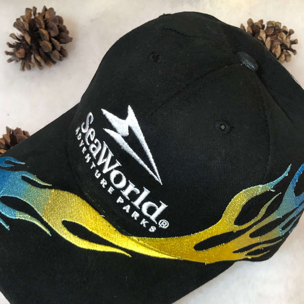 SeaWorld Adventure Parks Flame Strapback Hat