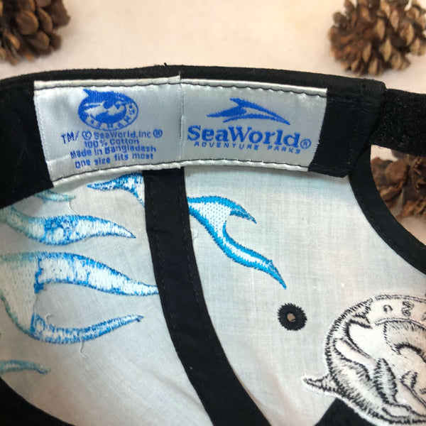 SeaWorld Adventure Parks Flame Strapback Hat