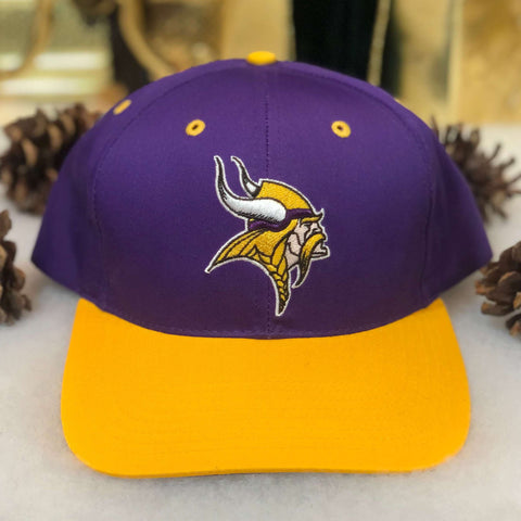Vintage Deadstock NWT NFL Minnesota Vikings Twins Enterprise Twill Snapback Hat