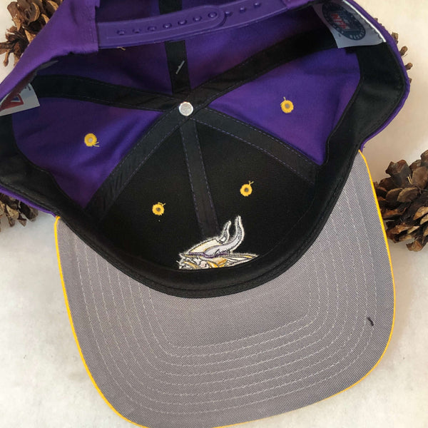 Vintage Deadstock NWT NFL Minnesota Vikings Twins Enterprise Twill Snapback Hat