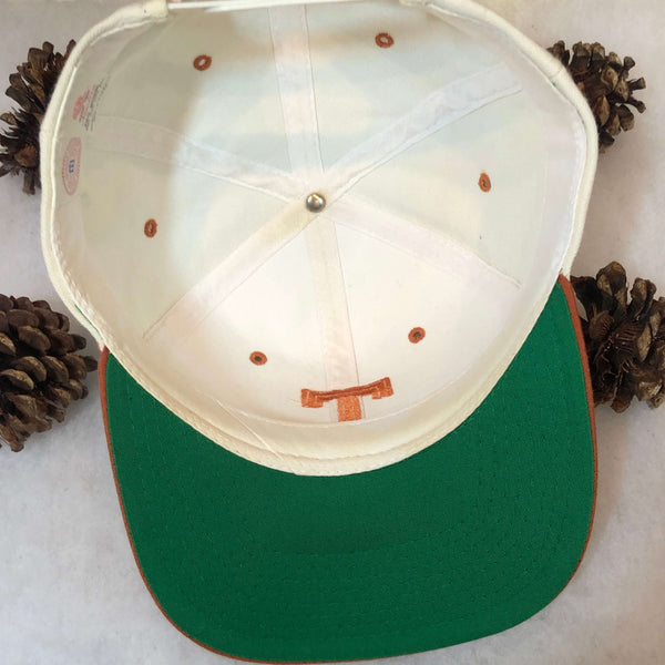 Vintage NCAA Texas Longhorns New Era Wool Snapback Hat