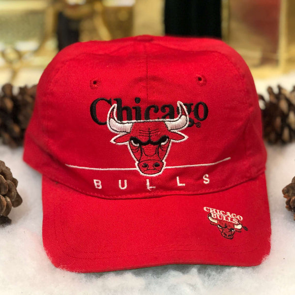 Vintage NBA Chicago Bulls Twins Enterprise Bar Line Twill Snapback Hat