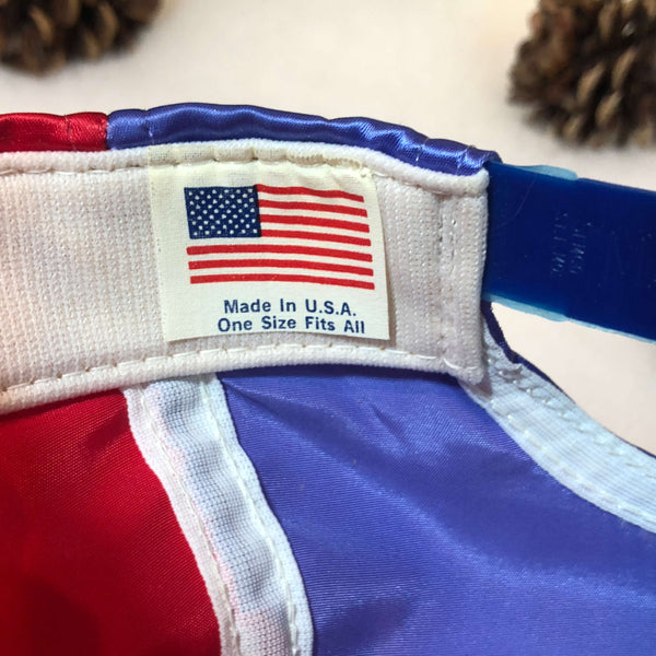 Vintage USA Olympics Satin Snapback Hat