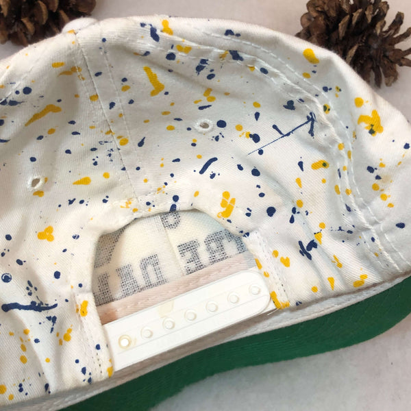 Vintage NCAA Notre Dame Fighting Irish Splatter Snapback Hat