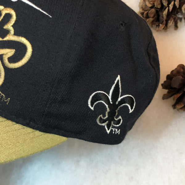 Vintage NFL New Orleans Saints Starter Bubble Script Snapback Hat