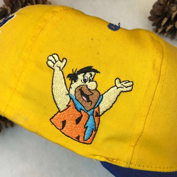 Vintage Fred Flintstone "Yabba-Dabba-Do!" American Needle Blockhead Twill Snapback Hat