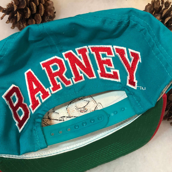 Vintage Barney Rubbles Flintstones American Needle Blockhead Twill Snapback Hat