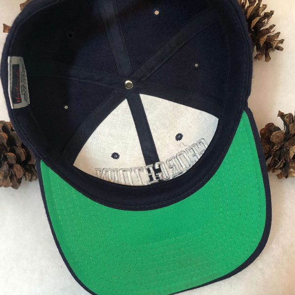 Vintage NCAA Georgetown Hoyas Arch Bootleg Wool Snapback Hat