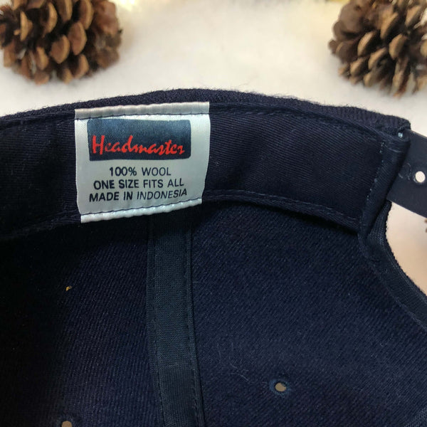 Vintage NCAA Georgetown Hoyas Arch Bootleg Wool Snapback Hat