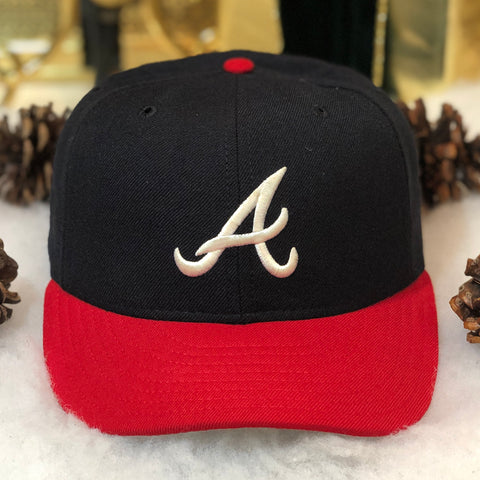 Vintage MLB Atlanta Braves New Era Wool Fitted Hat 7 1/4