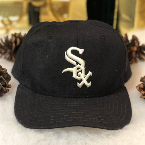 Vintage MLB Chicago White Sox New Era Wool Snapback Hat