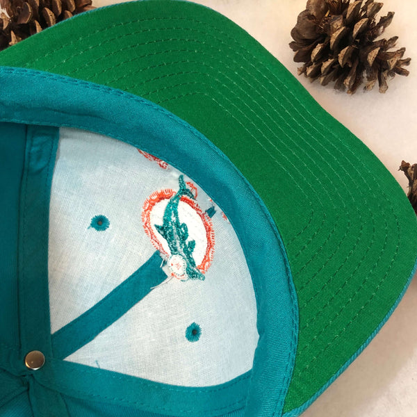 Vintage NFL Miami Dolphins Eastport Twill Snapback Hat
