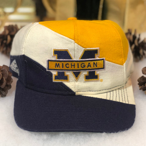 Vintage NCAA Michigan Wolverines Apex One Wool Snapback Hat