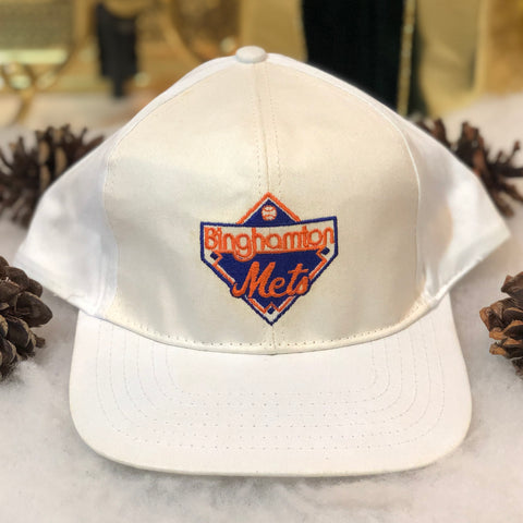 Vintage MiLB Binghamton Mets Twill Snapback Hat
