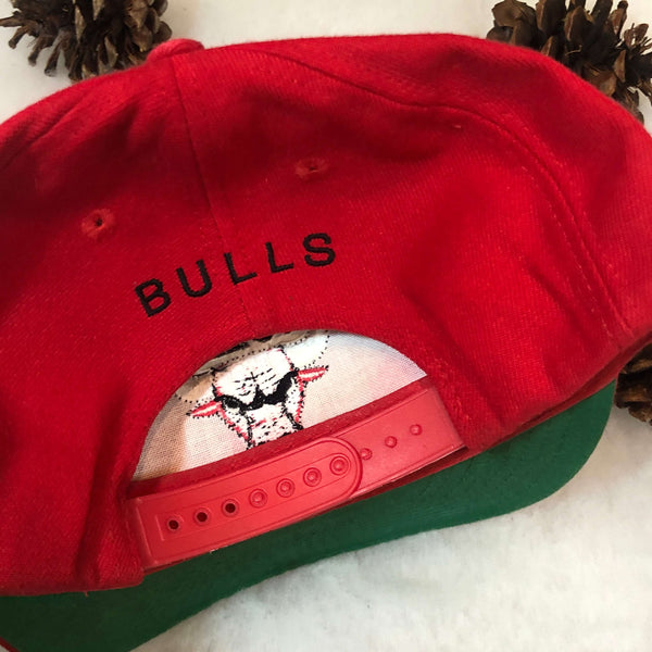 Vintage NBA Chicago Bulls New Era Wool Snapback Hat