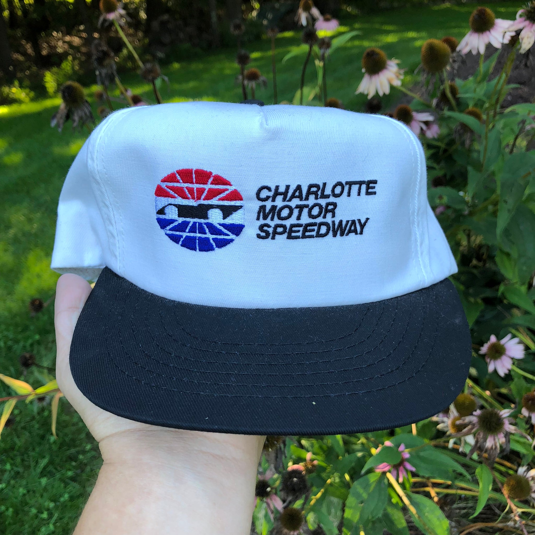 Vintage Deadstock NWT American Needle NASCAR Charlotte Motor Speedway Snapback Hat