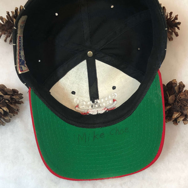 Vintage NBA Chicago Bulls Starter Pinstripe Twill Snapback Hat