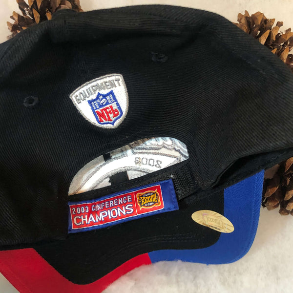 2003 NFL New England Patriots AFC Champions Reebok Strapback Hat