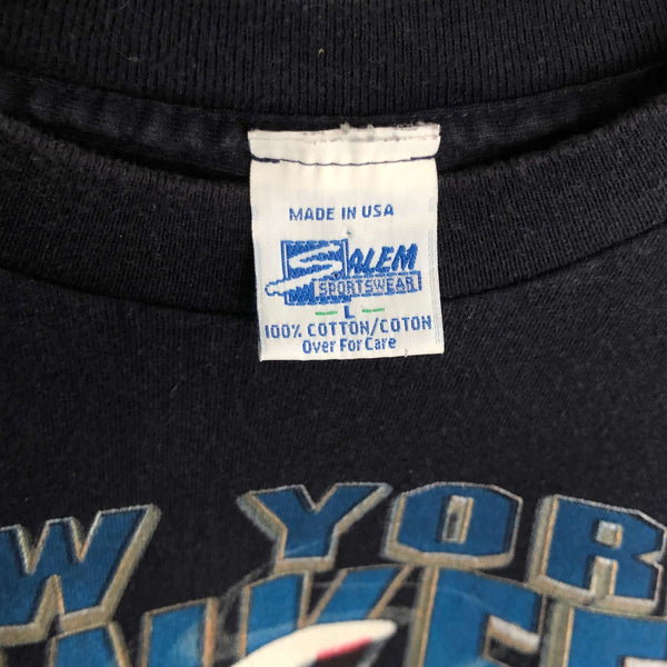 Vintage 1993 MLB New York Yankees "Stars in Stripes" Salem Sportswear T-Shirt (L)
