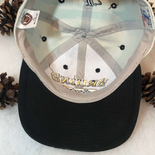 Vintage NHL Boston Bruins Logo Athletic Snapback Hat