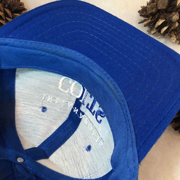 Vintage NFL Indianapolis Colts Signatures Wool Snapback Hat