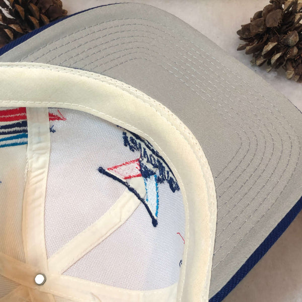 Vintage Deadstock NWOT NASCAR Valvoline Racing Mark Martin Autographed Logo Athletic Diamond Snapback Hat