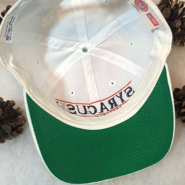 Vintage NCAA Syracuse Orangemen The Game Split Bar Snapback Hat