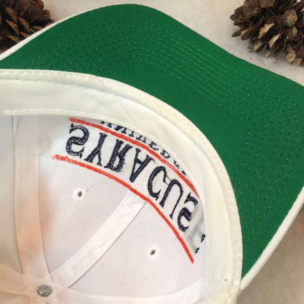 Vintage NCAA Syracuse Orangemen The Game Split Bar Snapback Hat