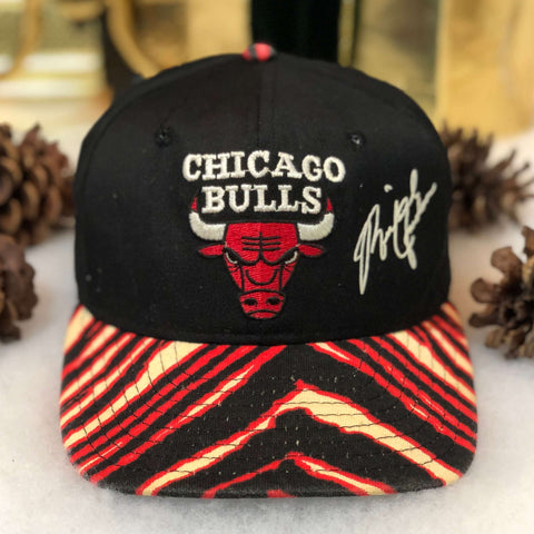 Vintage NBA Chicago Bulls Michael Jordan Zubaz Snapback Hat