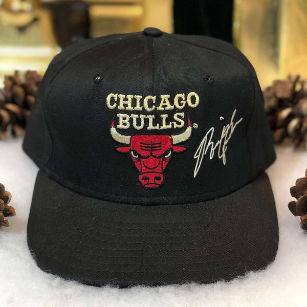 Vintage NBA Michael Jordan Chicago Bulls AJD Signature Snapback Hat
