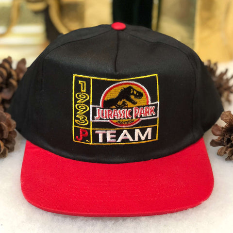 Vintage Deadstock NWOT 1993 Jurassic Park Team McDonald's Twill Snapback Hat