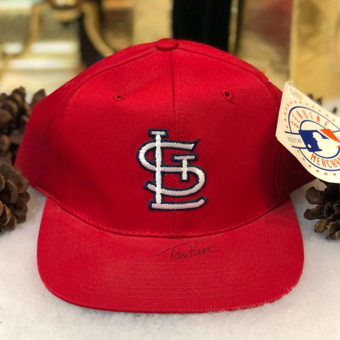 Vintage Deadstock NWT MLB St. Louis Cardinals Sports Specialties Twill Snapback Hat
