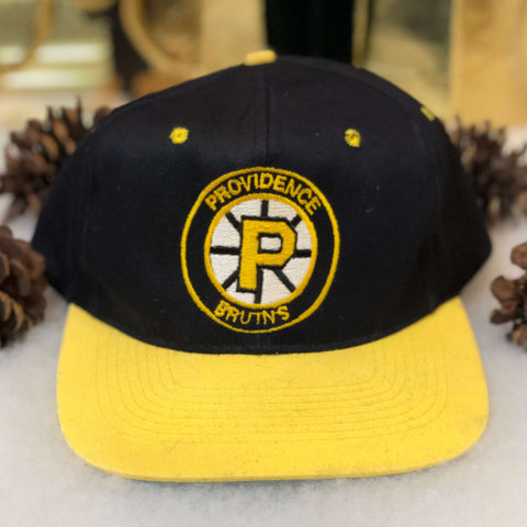 Vintage AHL Providence Bruins Twill Snapback Hat