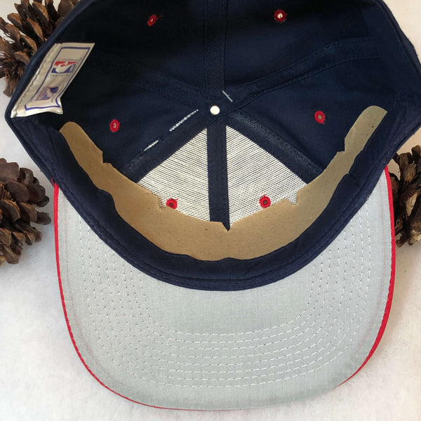 Vintage Deadstock NWT NBA Houston Rockets Logo 7 Twill Snapback Hat