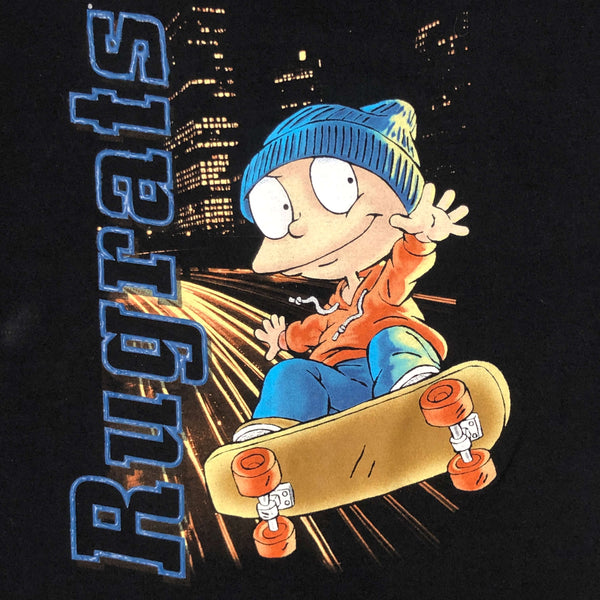 Vintage 1999 Nickelodeon Rugrats Tommy Skateboarding *YOUTH* T-Shirt