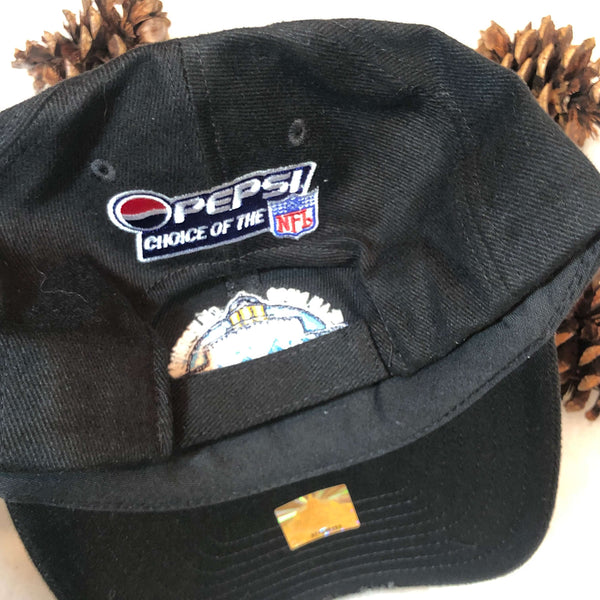 Vintage Deadstock NWOT NFL Super Bowl XXXVII Pepsi Reebok Strapback Hat