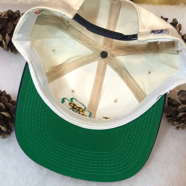 Vintage Deadstock NWOT NCAA Notre Dame Fighting Irish The Game Snapback Hat