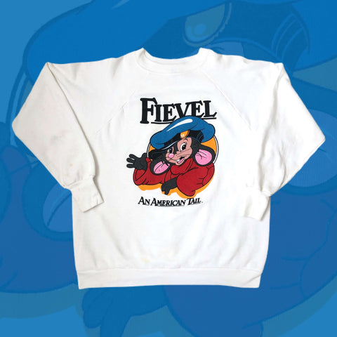 Vintage Fievel An American Tail Crewneck Sweatshirt (L)