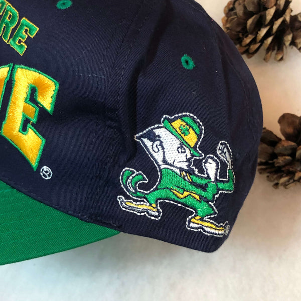Vintage NCAA Notre Dame Fighting Irish Twill Snapback Hat