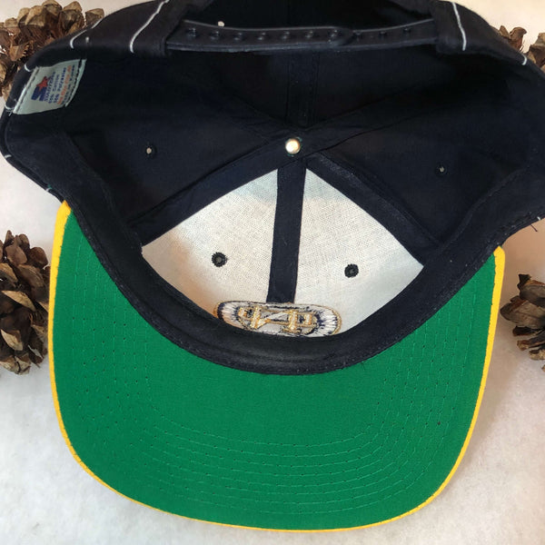 Vintage NCAA Notre Dame Fighting Irish Starter Pinstripe Twill Snapback Hat