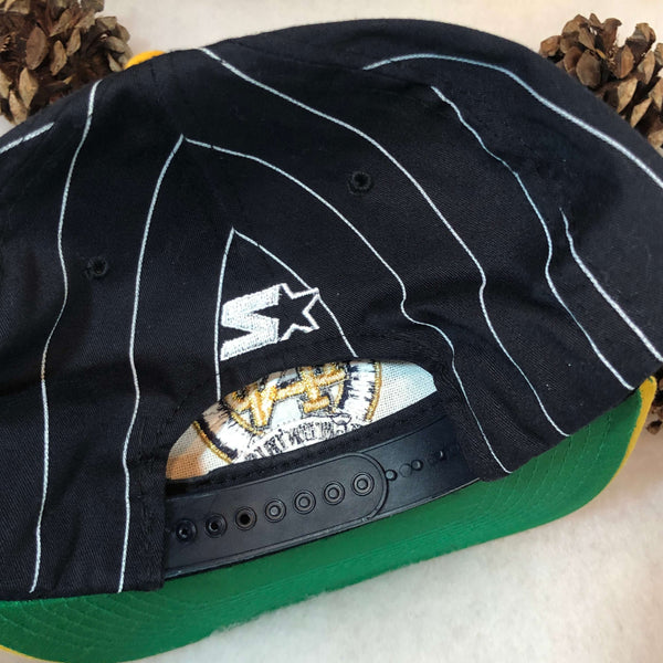 Vintage NCAA Notre Dame Fighting Irish Starter Pinstripe Twill Snapback Hat
