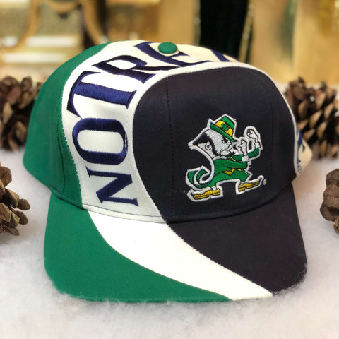 Vintage NCAA Notre Dame Fighting Irish Twins Enterprise Highway Snapback Hat