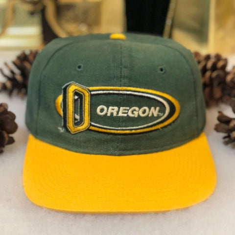 Vintage NCAA Oregon Ducks Cover Wool Snapback Hat