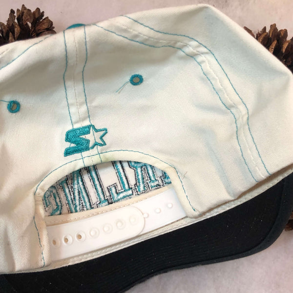 Vintage MLB Florida Marlins Starter Arch Twill Snapback Hat