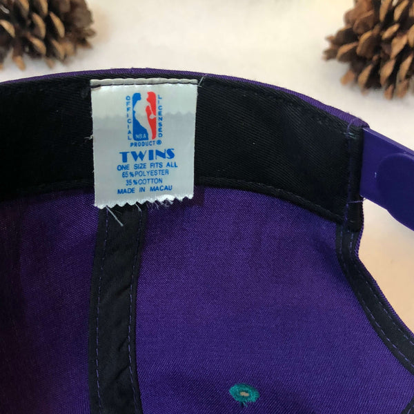 Vintage NBA Utah Jazz Twins Enterprise Twill Snapback Hat