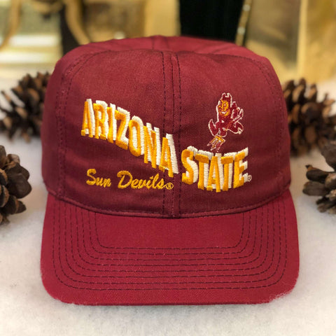 Vintage NCAA Arizona State P Cap Twill Snapback Hat