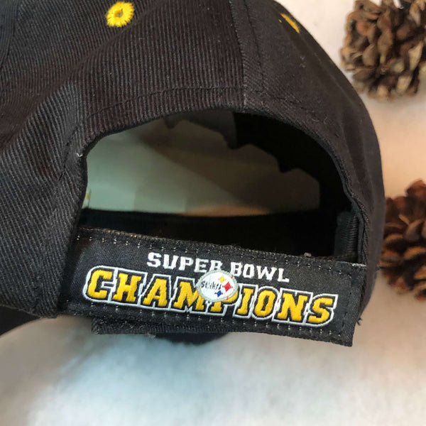 NWOT NFL Pittsburgh Steelers 5-Time Super Bowl Champions *YOUTH* Strapback Hat
